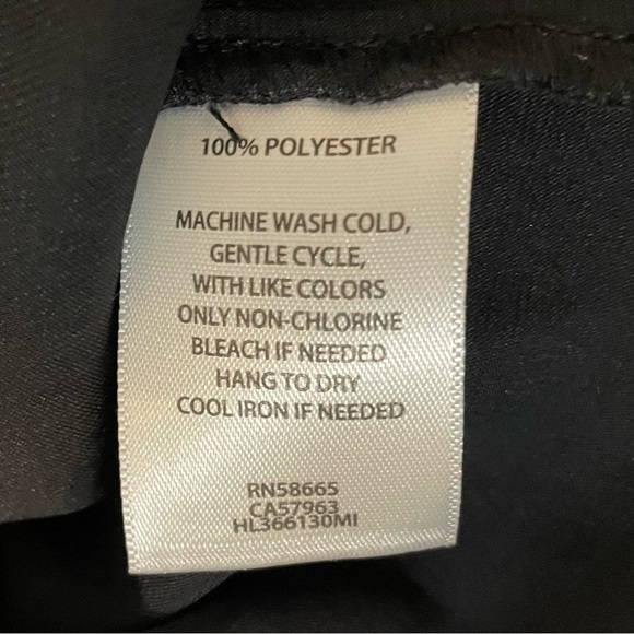 HINGE Black Bell Sleeve Boho Blouse Women’s Size Small 8954 New With Tags - Picture 6 of 8